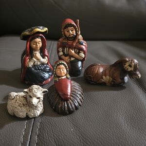 Peruvian NATIVITY SET